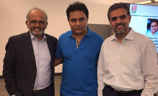 సిలీకాన్ వ్యాలీలో కేటీఆర్