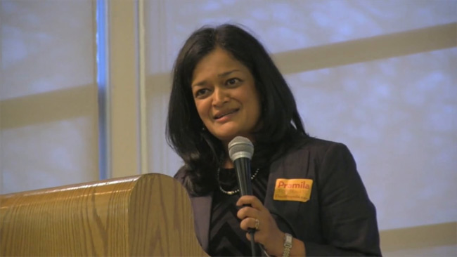 భారత్‌పై ఒత్తిడి తేవాలి : ప్రమీలా జయపాల్‌