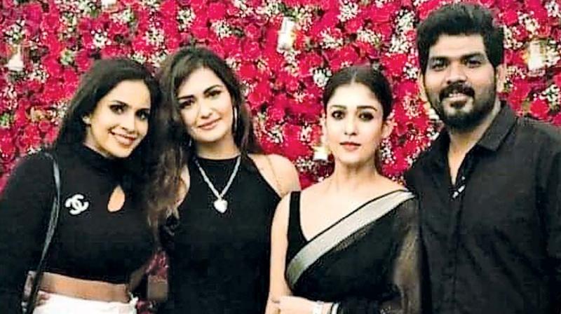 బాయ్‌ఫ్రెండ్‌ బర్త్‌డే పార్టీలో నయనతార