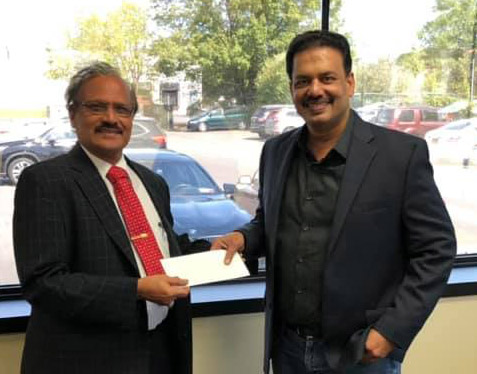 అసు యంత్రాల కొనుగోలుకు తిరుమలరావు విరాళం