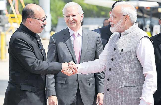 మోదీ ప్రసంగం కోసం హ్యూస్టన్ సిద్ధం