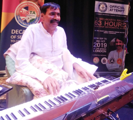 తెలుగు సంగీత దర్శకుడు గిన్నిస్‌ రికార్డు