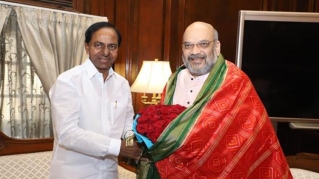 అమిత్‌షాతో సీఎం కేసీఆర్‌ భేటీ