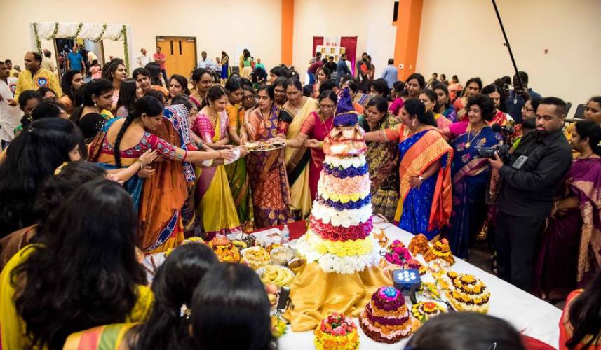 కాన్సస్ లో KCTCA ఆధ్వర్యంలో అంబరాన్నంటిన బతుకమ్మ మరియు దసరా సంబరాలు