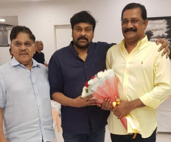 మెగాస్టార్‌ను కలిసిన గంటా