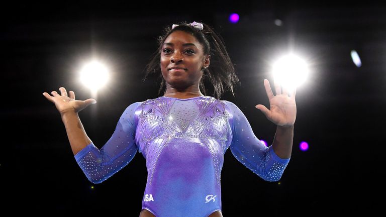 షెర్బో రికార్డును బద్దలు కొట్టిన అమెరికా జిమ్నాస్ట్‌