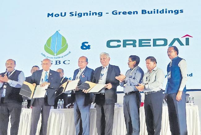 5 నగరాల్లో క్రెడాయ్ హరిత భవనాలు