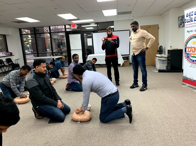 TANA New Jersey team successfully conducted CPR Workshop