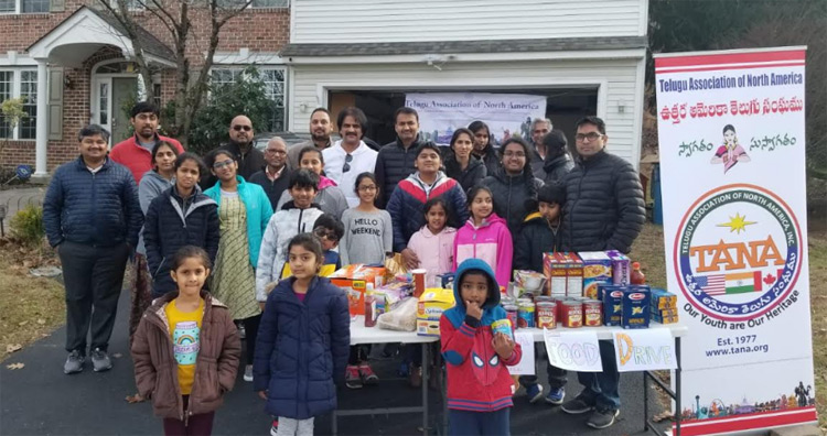 TANA Food Drive in Philadelphia