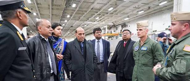 అమెరికా పర్యటనలో రాజ్‌నాథ్‌ సింగ్‌