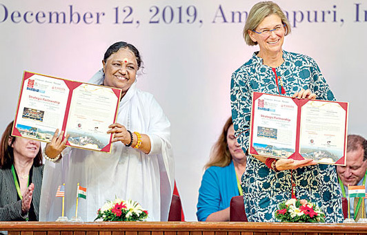 అరిజోనా వర్సిటీతో అమృత ఒప్పందం