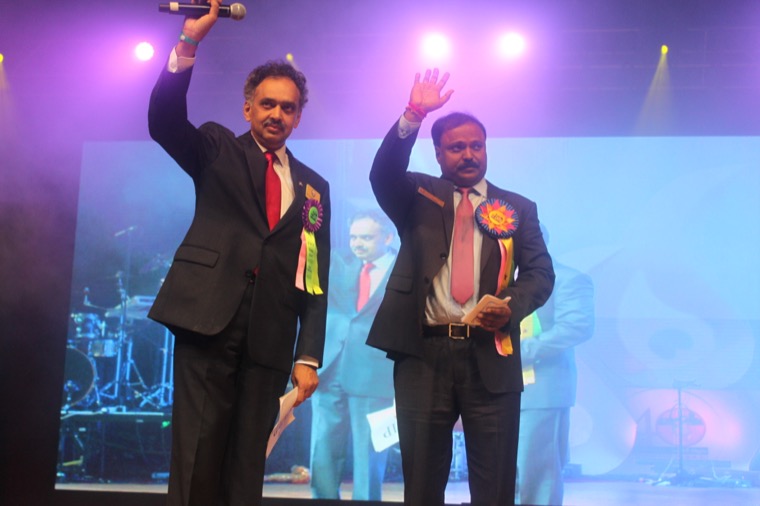 Satish Vemana Swearing President of TANA
