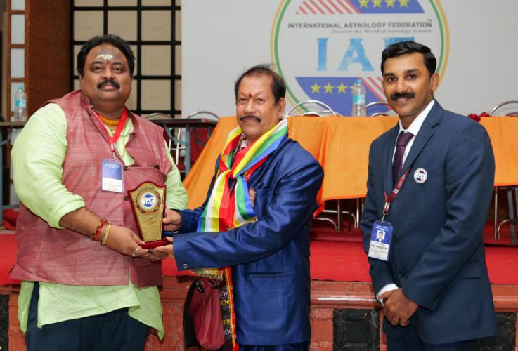 అస్ట్రాలజీలో మరిన్ని పరిశోధనలు చేస్తా – యుఎస్ఎ ఆస్ట్రాలజీ అవార్డు గ్రహీత జెసి