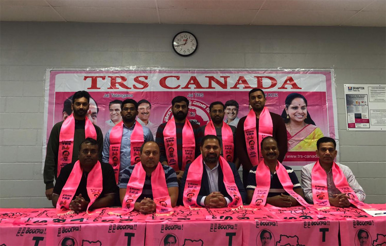 టిఆర్ఎస్ కెనడా పూర్తిస్థాయి కమిటీ -ప్రకటించిన మహేష్ బిగాల