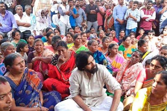 రైతుల దీక్షకు పవన్‌ కల్యాణ్‌ మద్దతు
