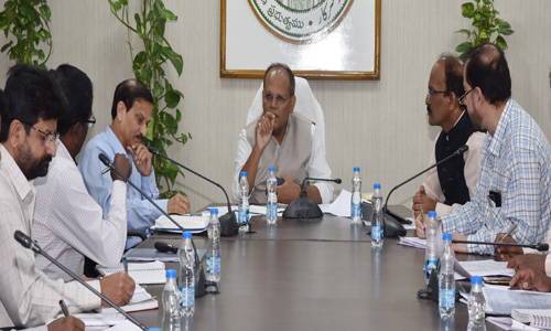 ఎస్.ఎస్.సి, ఇంటర్ పరీక్షల నిర్వహణ పై సోమేశ్ కుమార్ సమీక్ష