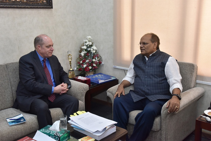 సీఎస్‌తో అమెరికా కాన్సులేట్‌ జనరల్‌ భేటీ