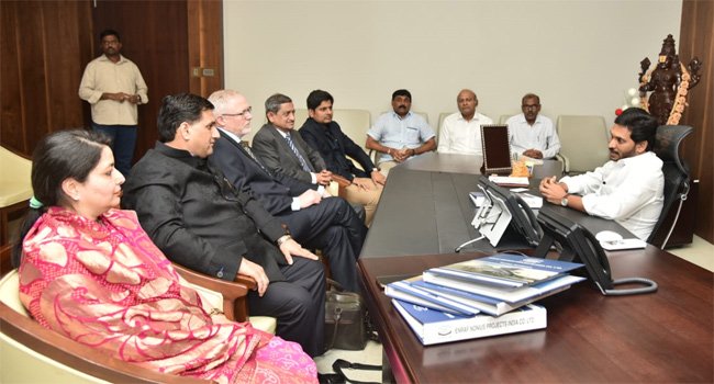 సీఎం జగన్‌తో నెదర్లాండ్స్‌ ప్రతినిధుల భేటీ