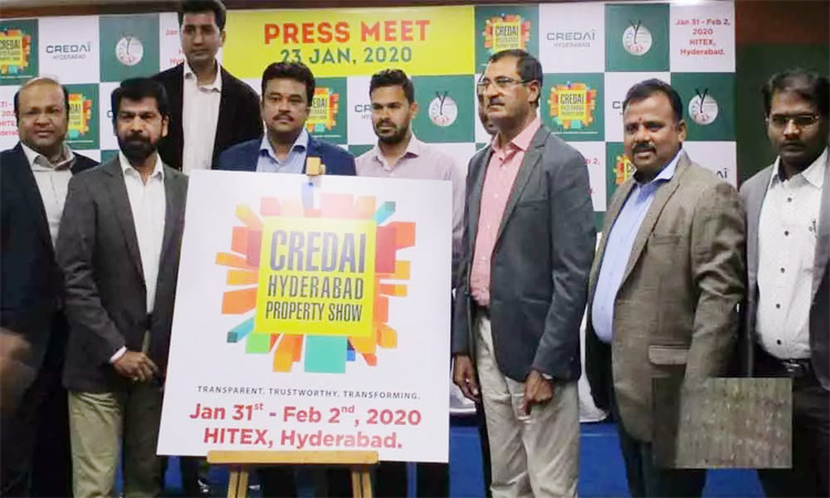 31 నుంచి హైటెక్స్‌లో  క్రెడాయ్‌ ప్రాపర్టీ షో