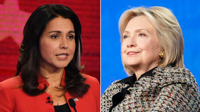 హిల్లరీ క్లింటన్‌పై తులసీ గబ్బార్డ్‌ దావా