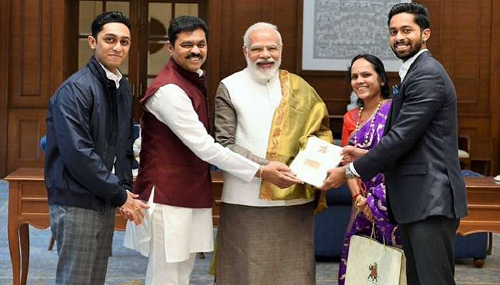 ప్రధాని మోదీకి సీఎం రమేశ్‌ ఆహ్వానం