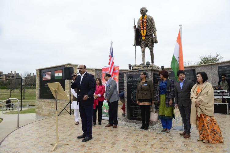 India’s 71st Republic Day Celebrations at Gandhi Memorial in Dallas