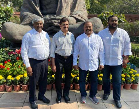 ఎపి రాజధాని అంశంపై న్యూఢిల్లీలో ఎన్నారై టీడిపి ఆందోళన