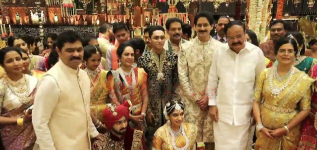 హైదరాబాద్ లో ఘనంగా తాళ్లూరి వారి పెళ్లి సందడి