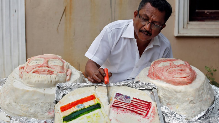 నరేంద్ర మోదీ, డొనాల్డ్ ట్రంప్‍ ఇడ్లీలు