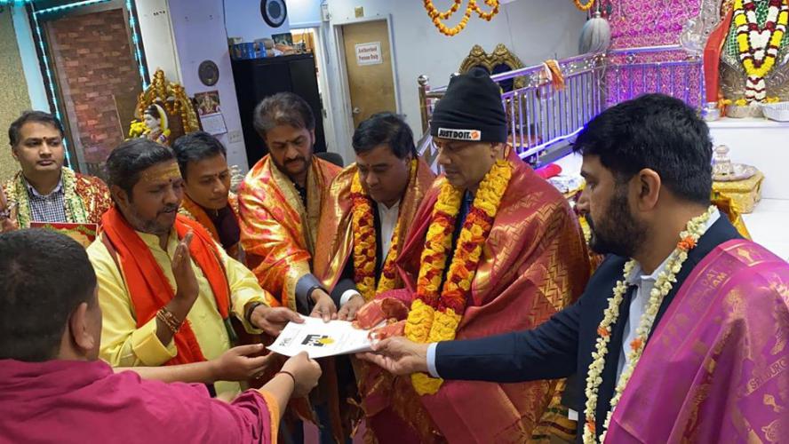 తానా 23వ మహాసభల పనులకు శ్రీకారం చుట్టిన జయ్‍ తాళ్ళూరి, రవి పొట్లూరి