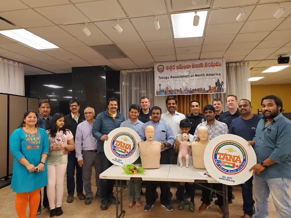 డిట్రాయిట్‍లో తానా సిపిఆర్‍ శిక్షణ కార్యక్రమం సక్సెస్‍