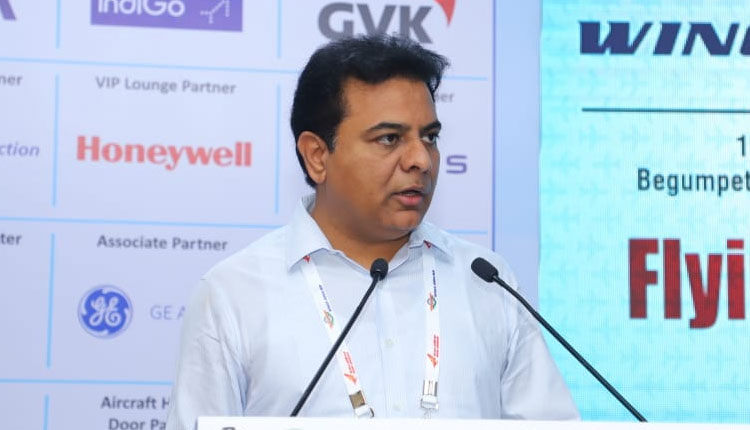 రాష్ట్రంలో కొత్తగా ఆరు ఎయిర్‍పోర్టులు : కేటీఆర్‍