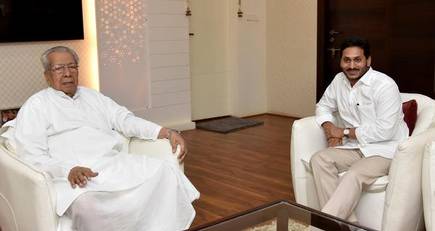 గవర్నర్‍తో సీఎం జగన్‍ భేటీ