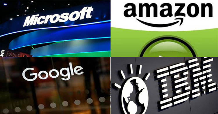 అమెరికా ప్రభుత్వంతో చేతులు కలిపిన దిగ్గజ సంస్థలు