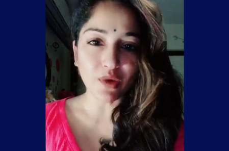 నరేంద్ర మోడీ సూచన ను పాటిద్దాం అంటూ సినీ నటి మాధవి లత సందేశం