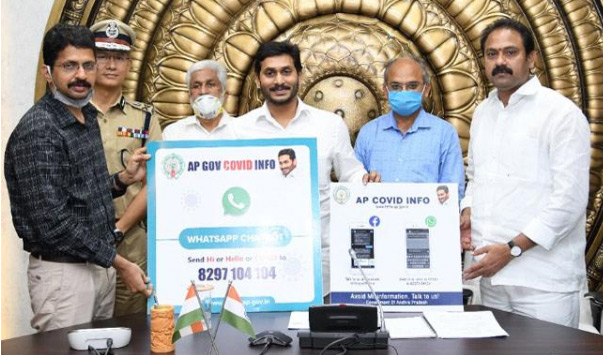 కోవిడ్-19 హెల్ప్ డెస్క్‌ ప్రారంభించిన వైఎస్ జగన్