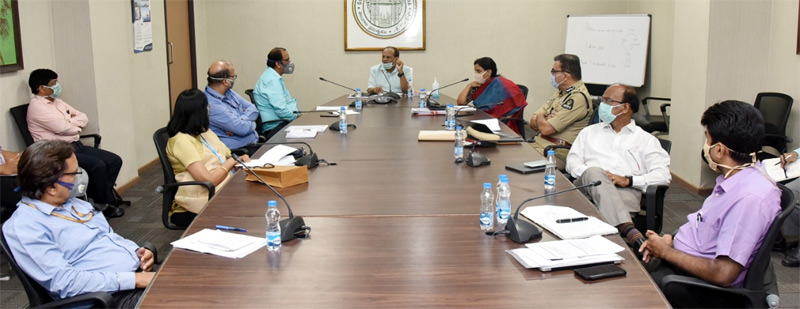 IMCT Interacted with Chief Secretary on COVID-19 efforts