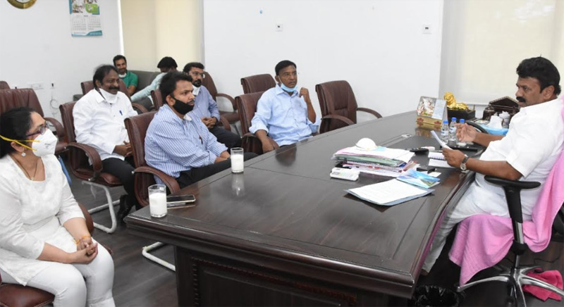 Tv Serials Seeking Permission For Shooting Meets Talasani Srinivas Yadav