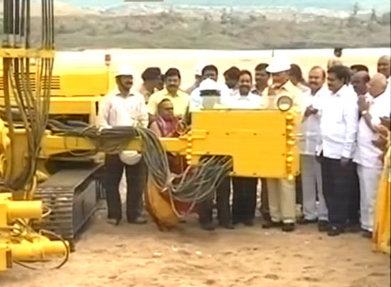 పోలవరం నిర్మాణంలో మరో కీలక ఘట్టం