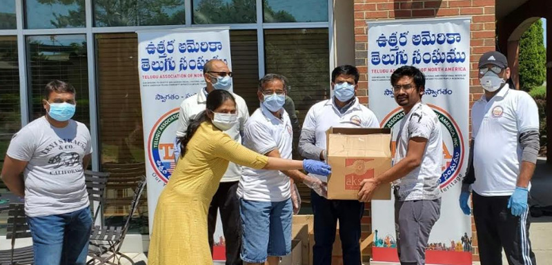 ఛార్లెట్ తానా టీమ్ ఆధ్వర్యంలో స్టూడెంట్ లకు లంచ్‍ బాక్స్ ల పంపిణీ