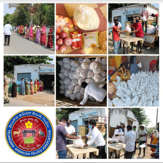 పేదలకు నిత్యావసర వస్తువులను పంపిణీ చేసిన టాటా