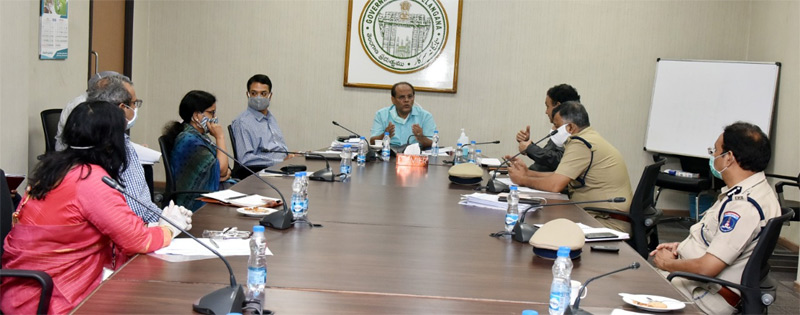 ప్రత్యేక విమాన ప్రయాణికుల తరలింపుపై సిఎస్‍ సమీక్ష