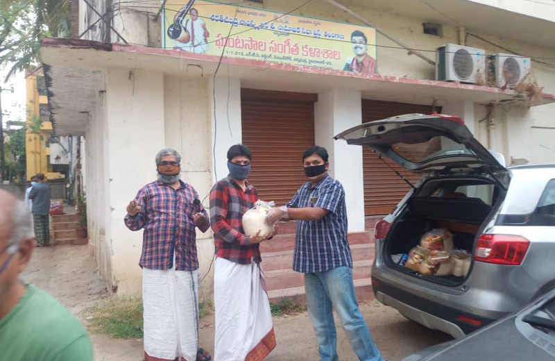 హైదరాబాద్ లో తానా సేవా కార్యక్రమాలు