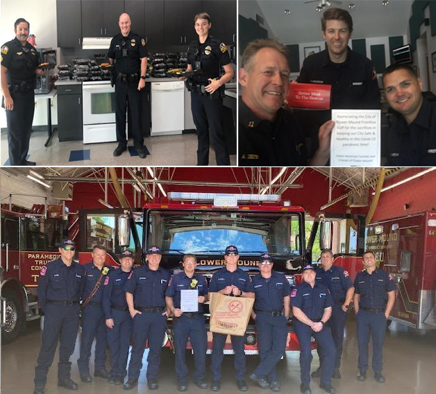 ఫ్లవర్‍మౌండ్‍ టౌన్‍ ఫ్రంట్‍లైన్‍ సిబ్బందికి అభినందనలు