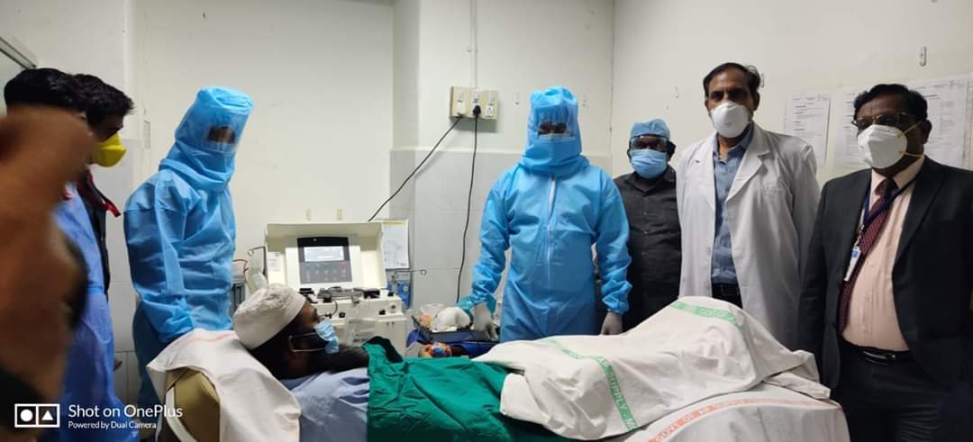 జిజిహెచ్ కర్నూలులో మొదటి ప్లాస్మా సేకరణ జిజిహెచ్ కర్నూలులో మొదటి ప్లాస్మా సేకరణ