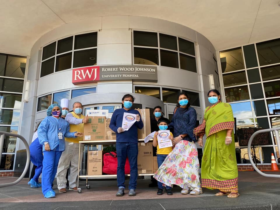 TANA Team Donates to Robert Wood Johnson Hospital in NJ TANA Team Donates to Robert Wood Johnson Hospital in NJ