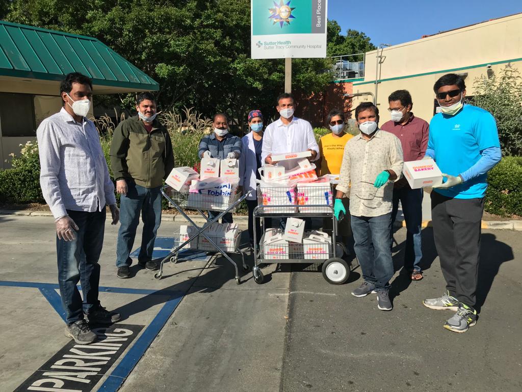 TANA West Team Distributed Breakfast to Health Care Workers TANA West Team Distributed Breakfast to Health Care Workers