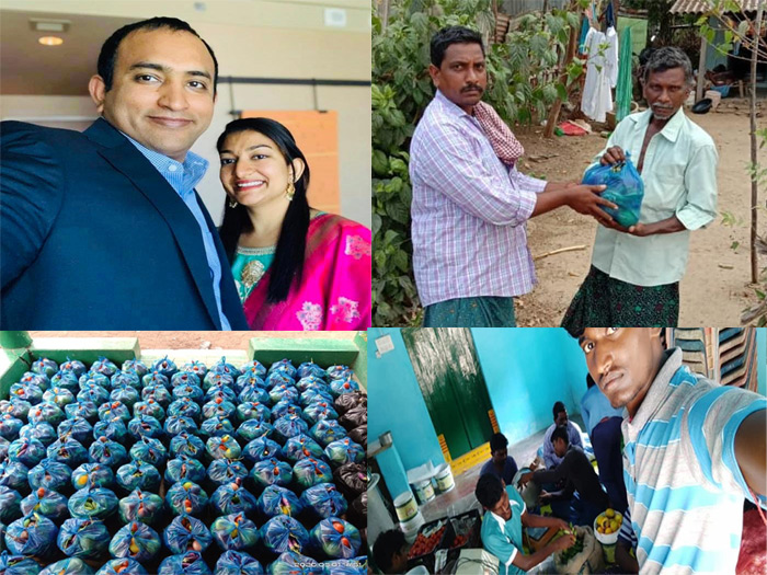 పేదలకు కూరగాయలను పంపిణీ చేసిన కిరణ్కుమార్ కూచిభొట్ల పేదలకు కూరగాయలను పంపిణీ చేసిన కిరణ్కుమార్ కూచిభొట్ల