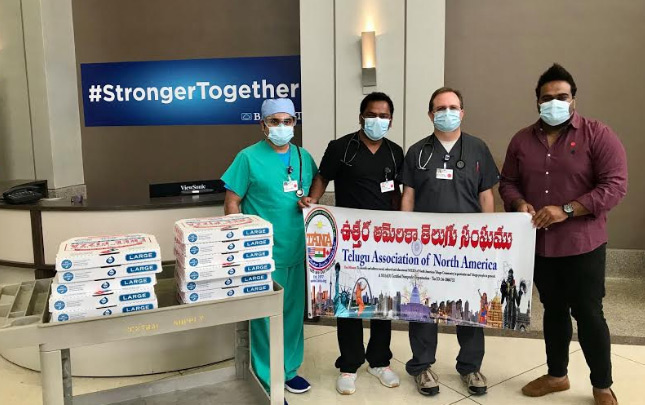 మిసిసిఫిలో వైద్యసిబ్బందికి తానా సత్కారం