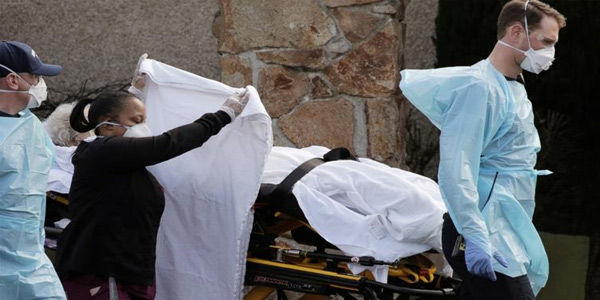 కరోనా మృతుల్లో అమెరికా అగ్రగామి